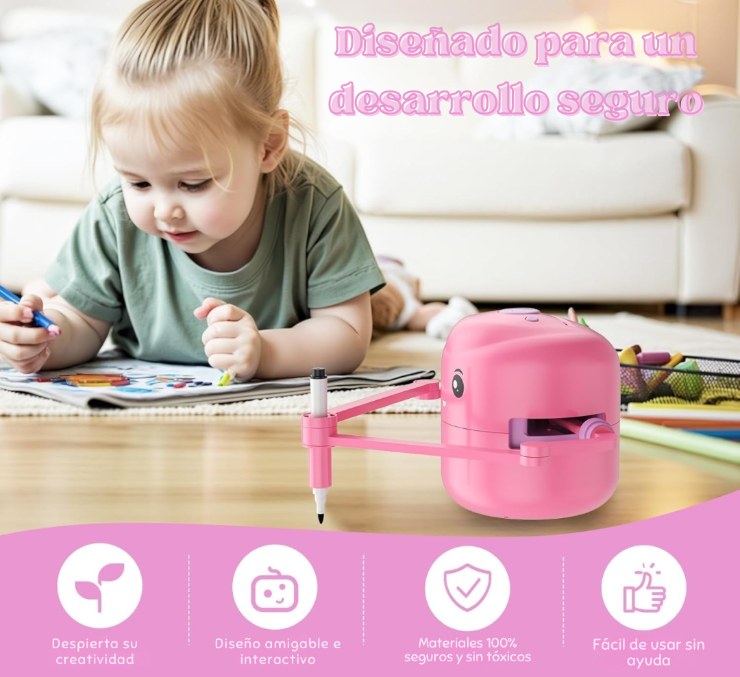 Mini Robot Dibujo Educativo