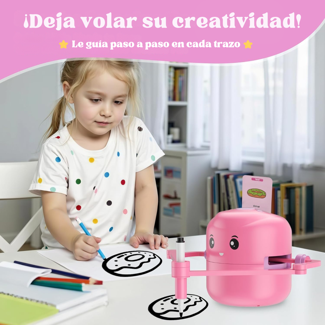 Mini Robot Dibujo Educativo