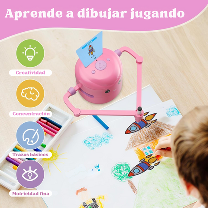Mini Robot Dibujo Educativo